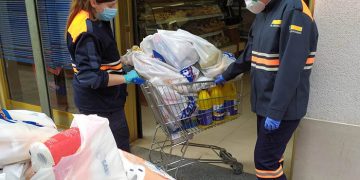 El Ayuntamiento de Tarancón continua con el proyecto ´Compras a domicilio´ en colaboración con Protección Civil y Supermercados CODI