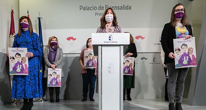 El Gobierno de Castilla-La Mancha dará voz y visibilizará el papel imprescindible de las mujeres en el acto institucional del 8-M