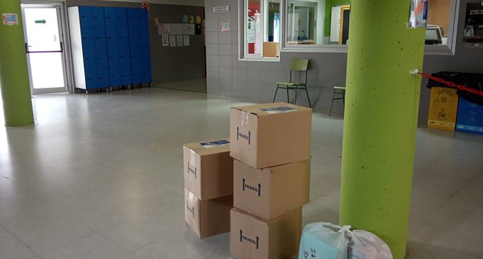 El Gobierno regional envía a los centros educativos de la provincia de Cuenca alrededor de 30.000 unidades de material de protección