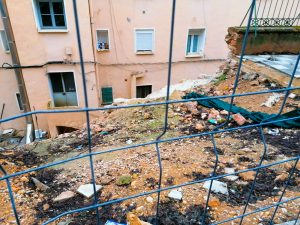 El Grupo Popular insta a Dolz a darle una solución de forma inminente al muro del barrio de Los Moralejos después de 9 meses