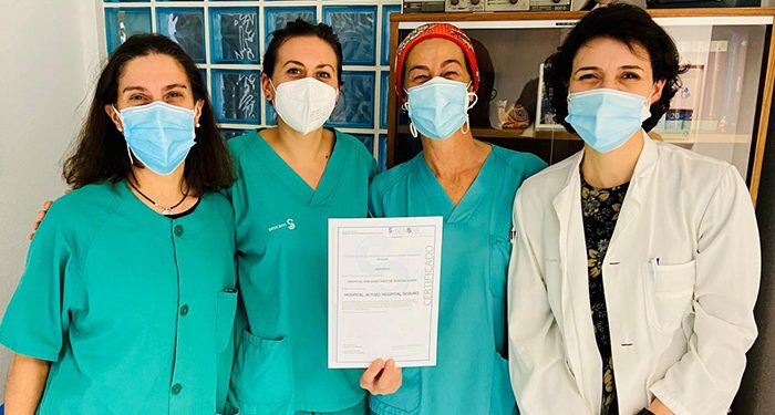 El Hospital de Guadalajara vuelve a revalidar la acreditación como ‘Hospital activo hospital seguro’ que concede SENSAR