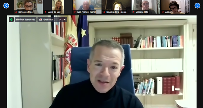 El portavoz del PSOE en el Senado participa en la reunión de la Comisión Ejecutiva Provincial del PSOE