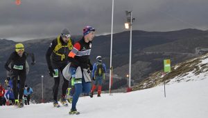 El quintanareño Tomás Cuartero, Campeón de España de snow running en categoría promesa