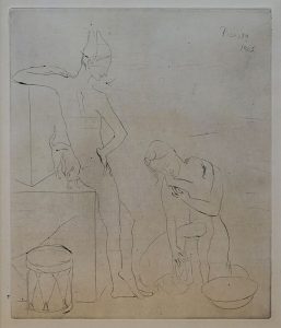 Grabados de Picasso Picasso y el circo, en el Museo de Arte Abstracto Español de Cuenca