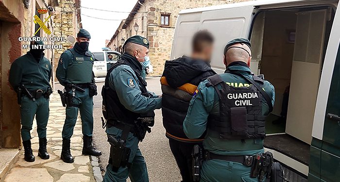 La Guardia Civil desarticula una organización criminal que operaba en Sigüenza dedicada al tráfico de cocaína 1 La Guardia Civil desarticula una organización criminal que operaba en Sigüenza dedicada al tráfico de cocaína