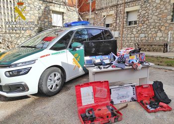 La Guardia Civil detiene a una persona e investiga a otras dos por un robo en una vivienda en la urbanización “Nueva Sierra” de Albalate de Zorita