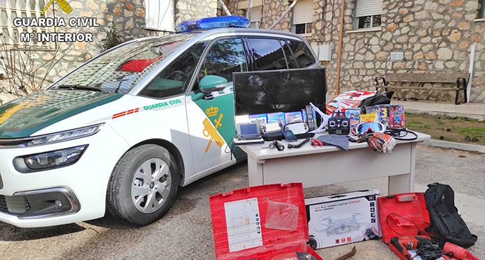 La Guardia Civil detiene a una persona e investiga a otras dos por un robo en una vivienda en la urbanización “Nueva Sierra” de Albalate de Zorita