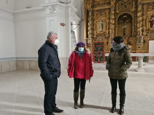 La Iglesia de Canredondo estrena suelo gracias al convenio de la Diputación de Guadalajara y el Obispado de Sigüenza-Guadalajara