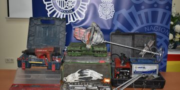 La Policía Nacional detiene, tras una persecución en coche por Guadalajara, al autor de más de treinta robos en furgonetas