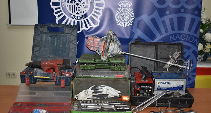 La Policía Nacional detiene, tras una persecución en coche por Guadalajara, al autor de más de treinta robos en furgonetas