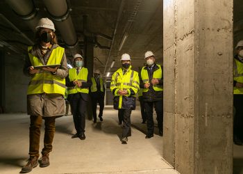Las obras del nuevo hospital de Cuenca se han ejecutado ya en más de un 50 por ciento