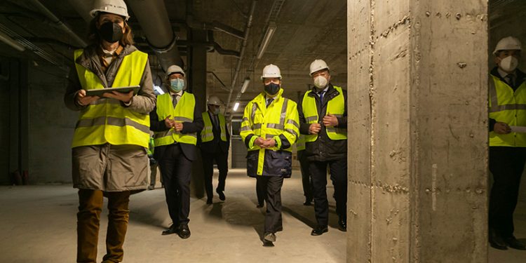 Las obras del nuevo hospital de Cuenca se han ejecutado ya en más de un 50 por ciento