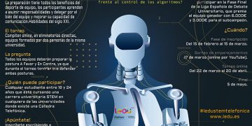 Estudiantes STEM de la Universidad de Castilla-La Mancha podrán participar en eI I Torneo Virtual de Debate LEDUStem Cátedras Telefónica