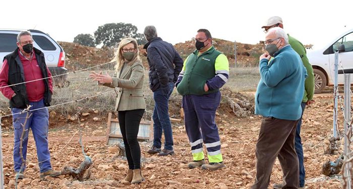 Lola Merino en Mota del Cuervo