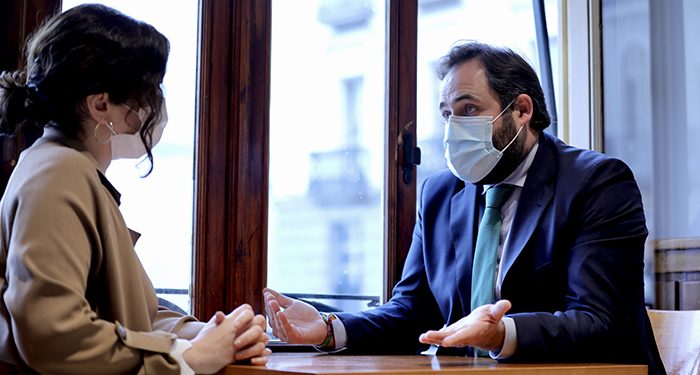 Núñez propondrá en las Cortes a Page un Plan de Apertura para la Hostelería, la Cultura y el Deporte para hacer compatible la salud pública con la economía