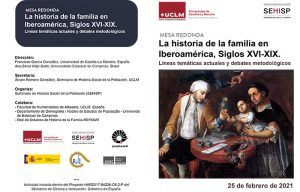 El Seminario de Historia Social de la Población analizará la familia iberoamericana en los siglos XVI-XIX