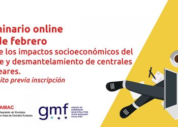 Un seminario online tratará sobre los impactos socioeconómicos del cierre y desmantelamiento de centrales nucleares