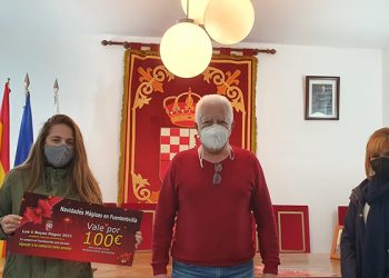 Rosario Montes gana el premio de 300 euros de los 5 Reyes Magos de Fuentenovilla