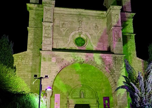 San Ginés se iluminará de verde desde esta tarde y durante todo el fin de semana con motivo del Día Mundial de las Enfermedades Raras