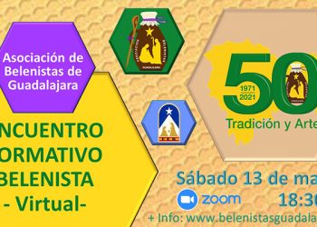 Todo sobre el belenismo gracias a una jornada virtual a través de zoom organizada por la Asociación de Belenistas de Guadalajara