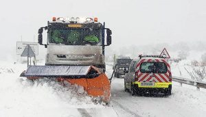 UGT denuncia las condiciones lamentables del personal de Fomento durante el temporal Filomena