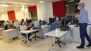 AJE Cuenca ha aprovechado las instalaciones del vivero para impartir distintas jornadas informativas