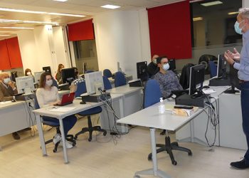 AJE Cuenca ha aprovechado las instalaciones del vivero para impartir distintas jornadas informativas
