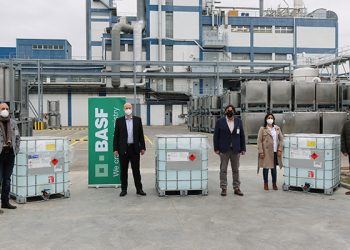 BASF dona 2,4 toneladas de hidrogel a las instituciones locales de Castilla-La Mancha