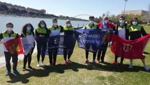 Brillante actuación del Club Piragüismo Cuenca con Carácter en su primera participación nacional
