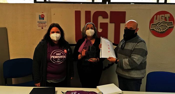 Carmen Rubio, con “Rosa, gana en Guadalajara el II Concurso de Relatos Breves “Empoderadas” de UGT