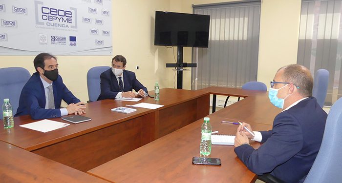 CEOE-Cepyme Cuenca y UCLM buscarán nuevos mecanismos para vincular empresas y universidad