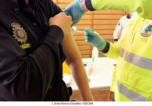 Comienza en Guadalajara la vacunación contra la Covid-19 a los miembros de Fuerzas y Cuerpos de Seguridad