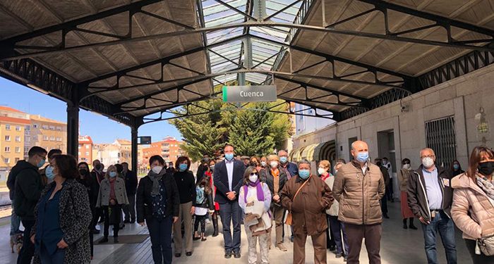 Cuenca se vuelca para que no desaparezca la línea de tren convencional Madrid-Cuenca-Valencia