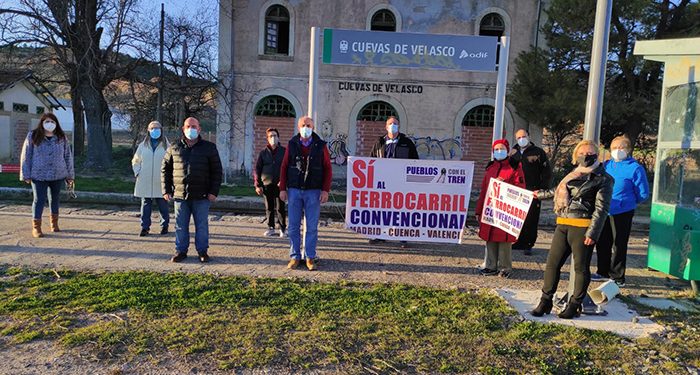 Cuenca se vuelca para que no desaparezca la línea de tren convencional Madrid-Cuenca-Valencia