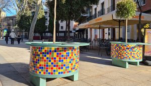 El Ayuntamiento de Guadalajara inicia la sustitución de jardineras deterioradas en el casco histórico
