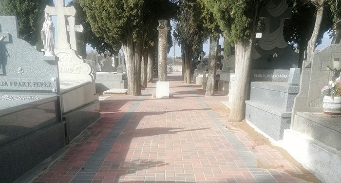 El Ayuntamiento de Jadraque completa la primera fase de mejoras en el cementerio municipal
