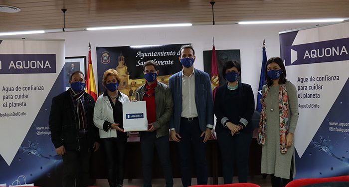 El Ayuntamiento de San Clemente y Aquona conciencian a la ciudadanía sobre el valor del agua