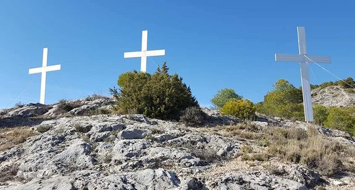 El Cerro de la Majestad de Cuenca también tendrá este año las tres cruces 1 El Cerro de la Majestad de Cuenca también tendrá este año las tres cruces