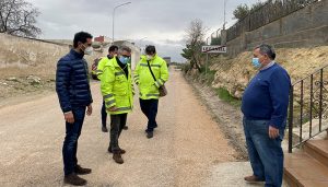 El Gobierno regional realiza una actuación de emergencia en la CM-2026 entre Leganiel y Barajas de Melo por los daños ocasionados por Filomena