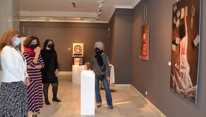 El Gobierno regional rinde homenaje a Luisa de Medrano colaborando en la exposición del colectivo de Mujeres Artistas de Guadalajara