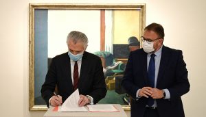 El Grupo de Ciudades Patrimonio y el Museo Thyssen-Bornemisza sellan un acuerdo para la promoción conjunta