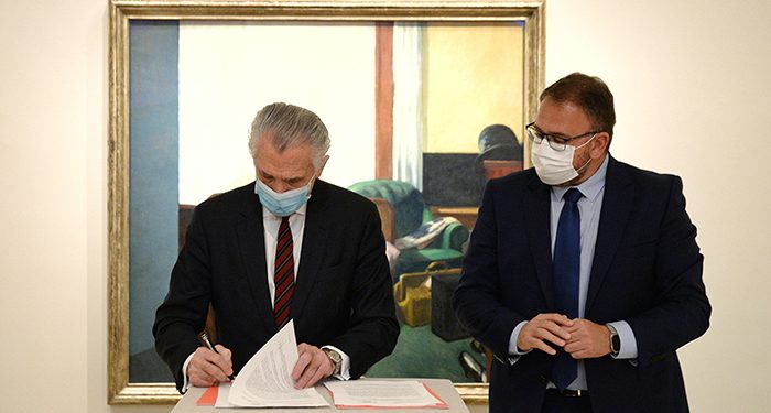 El Grupo de Ciudades Patrimonio y el Museo Thyssen-Bornemisza sellan un acuerdo para la promoción conjunta