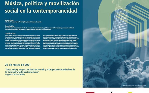 El SPEC-UCLM tratará el origen anarcosindicalista de la canción protesta norteamericana