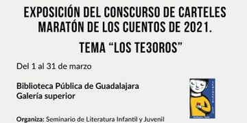 Exposición del concurso de carteles para el 30 Maratón de los Cuentos