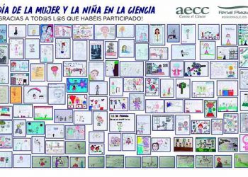 Ferial Plaza y AECC Guadalajara entregan sus premios al concurso de dibujo por el Día de la Mujer y la Niña en la ciencia