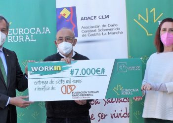 FUNDACE CLM formará y ayudará a buscar trabajo a 20 personas con Daño Cerebral Sobrevenido con el premio WORKIN de la Fundación Eurocaja Rural FUNDACE CLM formará y ayudará a buscar trabajo a 20 personas con Daño Cerebral Sobrevenido con el premio WORKIN de la Fundación Eurocaja Rural