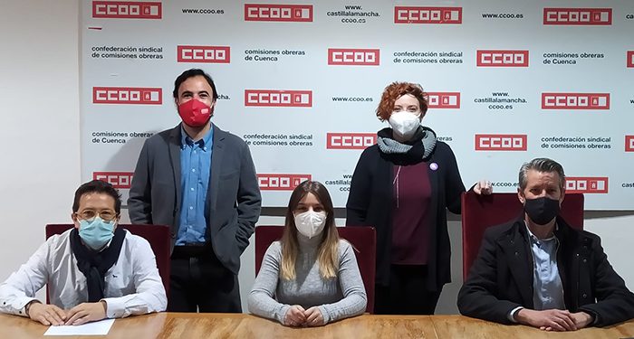Gema Vicente, reelegida responsable provincial de CCOO-Servicios de Cuenca con el respaldo unánime de la asamblea congresual