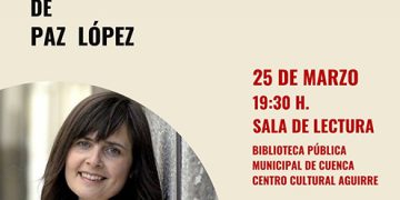 La autora conquense Paz López presenta en la biblioteca municipal su poemario Sin guantes
