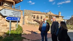 La Diputación de Guadalajara inicia las obras de mejora de la GU-426 entre Rueda de la Sierra y Torrubia