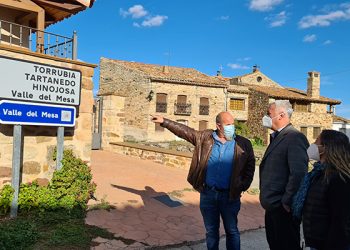 La Diputación de Guadalajara inicia las obras de mejora de la GU-426 entre Rueda de la Sierra y Torrubia